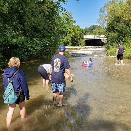 Our "River Walk" in Collingwood